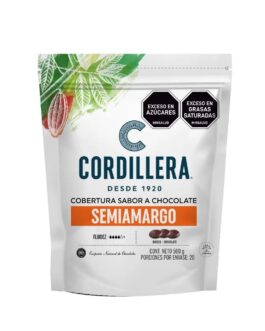Cobertura sabor a Chocolate Negro Cordillera 500 Gramos